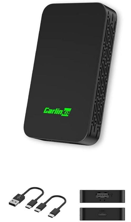 Carlinkit 5.0 draadloos Carplay en Android auto