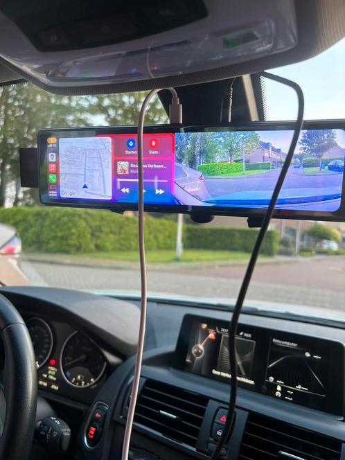CarPlay  Android auto Dashcam Achtercam(Flitsmeister,Waze