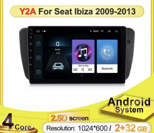 CarPlay Android gps Seat Ibiza Seat - Leon- AlteaToledo