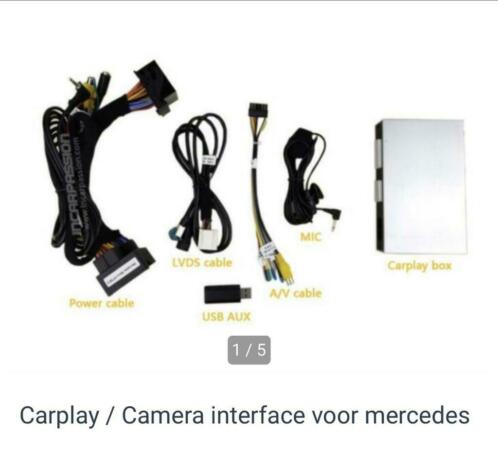 Carplay  Camera interface voor mercedes