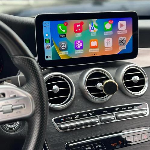 CarPlay-interface Mercedes C-klasse