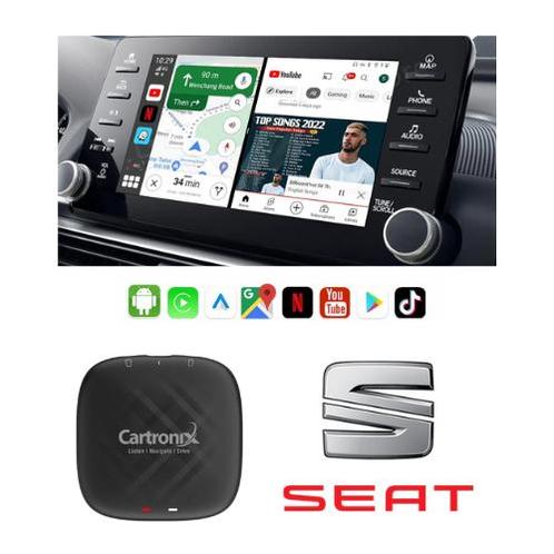 CarPlay YouTube box CTX-777  Draadloos voor Seat  Android