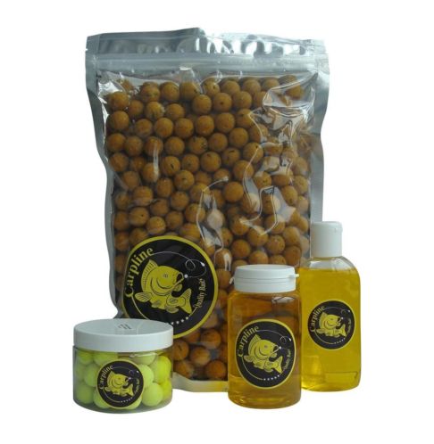 Carpline Compleet Aaspakket - Pop-ups Boilies Booster Pop Up