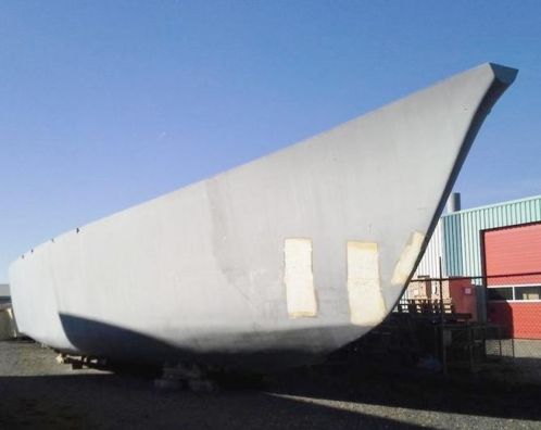 Casco, Kajuit Zeiljacht. Lengte boot 23 meter. 