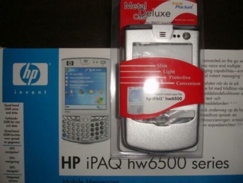 Case for HP ipaq HW 6500 broekriem houder metaal in folie