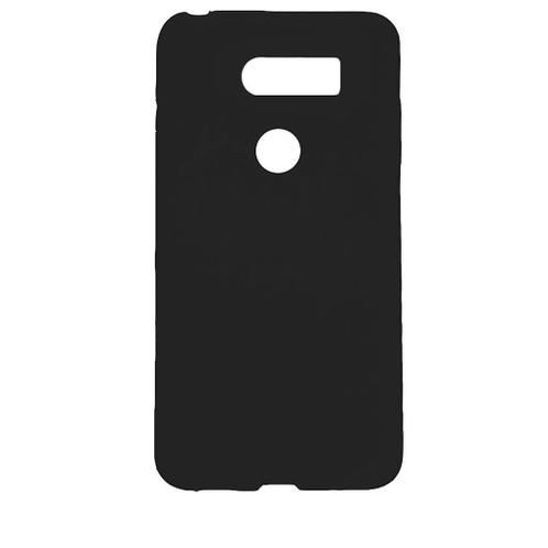 Case LG V30 Back Cover Zwart Siliconen - NIEUW