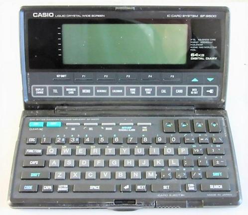 Casio IC Card System SF-9500 - 64KB Digital Diary PDA