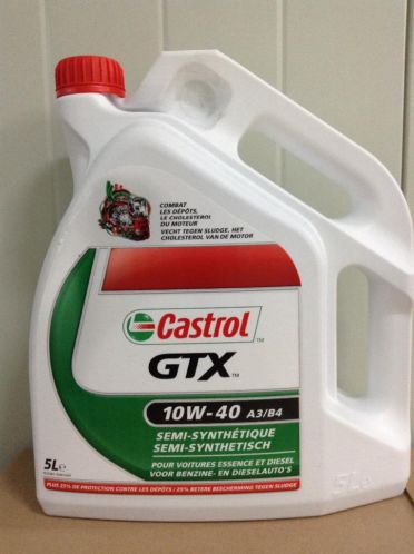 Castrol 10W40 GTX 5Liter SLCF A3B3 A3B4