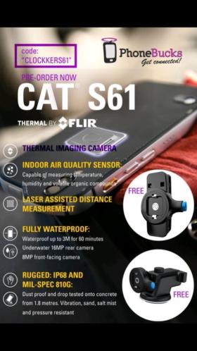 Cat S61 pre-order