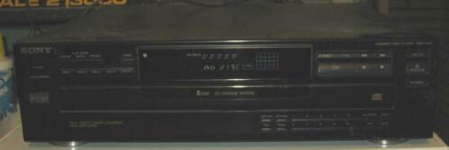 Cd speler sony cdp-c395 5 cd wisselaar 43x12x58 diep