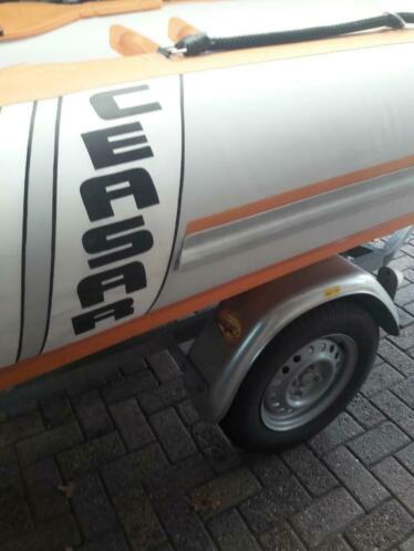Ceasar Surfcat 13 rubberboot met trailer