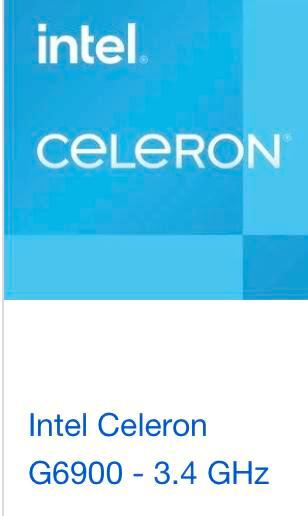 Celeron G6900 3,4 Ghz - 4 MB cache - LGA1700 Socket