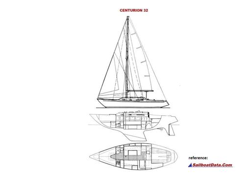 Centurion 32 polyester zeiljacht