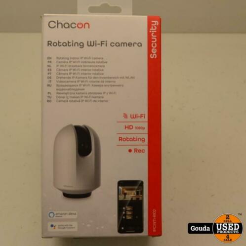 Chacon IPcam RI02 Rotating Wifi Camera Nieuw in doos 633