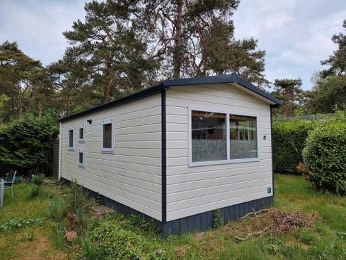 Chalet 8x3 meter met schuurtje