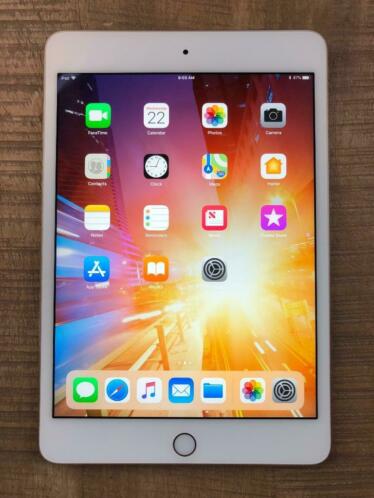 chapp  Apple iPad Mini 4 128GB gold  1 jaar garantie  BTW