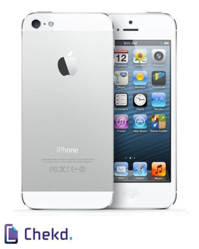 Chekd iPhone 5 16GB Wit (First class, Secondhand)