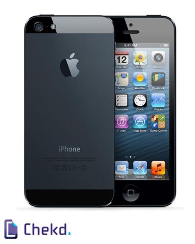 Chekd iPhone 5 16GB Zwart (First class, Secondhand)