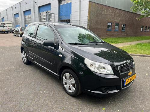 Chevrolet Aveo 1.2 16V 3D 2010 Zwart TOP AUTO Nieuwe APK