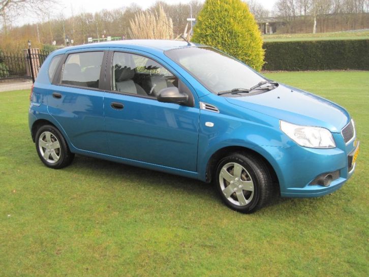 Chevrolet Aveo 1.2 16V 5D 2008 Blauw
