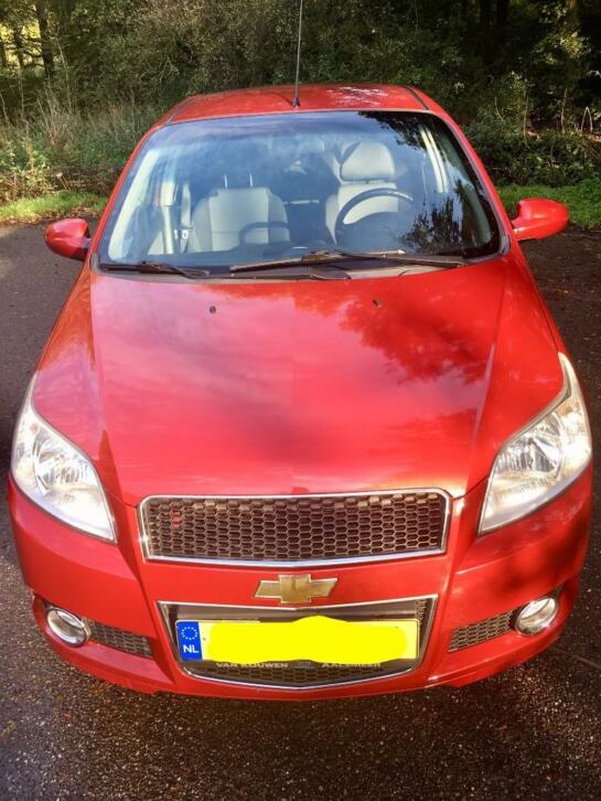 Chevrolet Aveo 1.2 16V 5D 2008 Rood