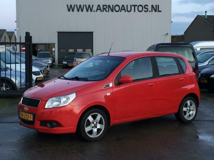 Chevrolet Aveo 1.2 16V L 5-DEURS, LPG-G3, AIRCO, STUURBEKRAC