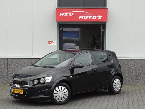 Chevrolet Aveo 1.2 LT airco 4-deurs Org NL 2012 Zwart