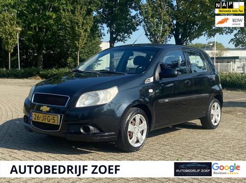 Chevrolet Aveo 1.2 Zwart  5 deurs  60Dkm NAP  Airco