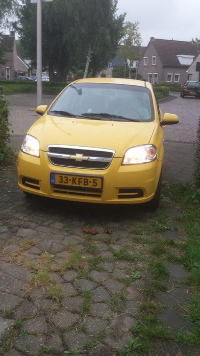 Chevrolet Aveo 1.4 16V 4D 2009 Geel