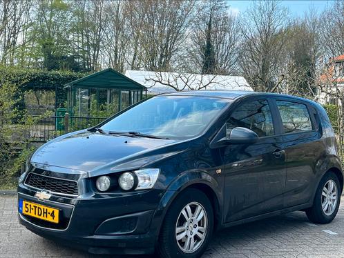 Chevrolet Aveo 1.4  5D 2012 Zwart  Automaat  Airco 