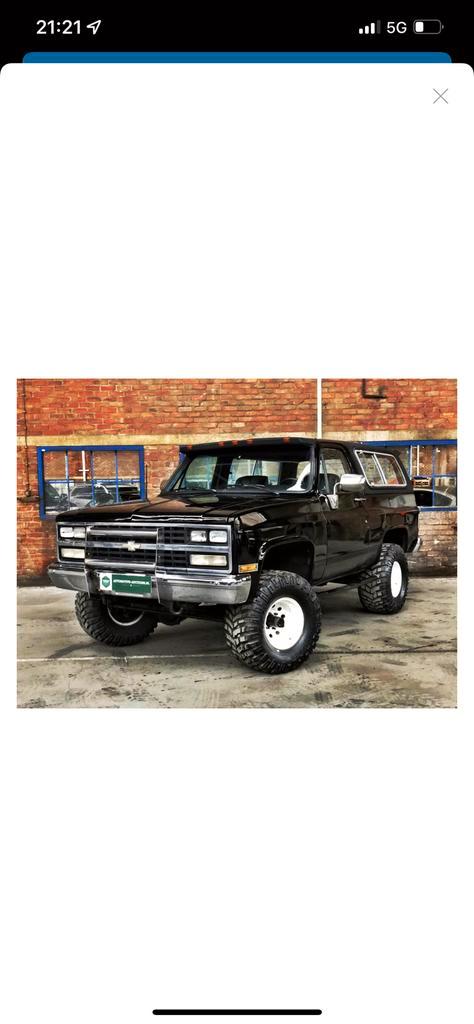 Chevrolet Blazer 1978. Starten Lopen