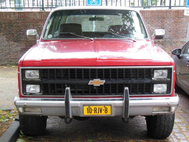Chevrolet Blazer 1981 Rood