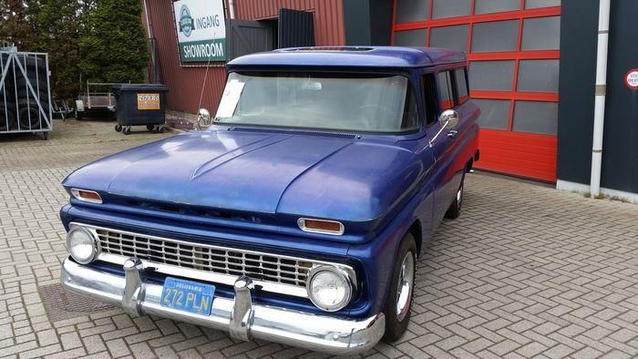 Chevrolet C10 Suburban V8 automaat uit 1963