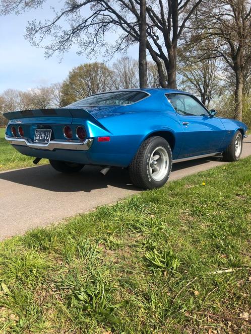 Chevrolet Camaro Rally Sport 1972 Blauw