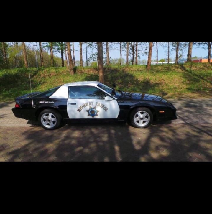 Chevrolet camaro RS orginele politie wagen