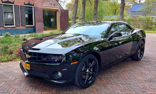 Chevrolet Camaro SS 2010 Zwart. Lage KM stand     6 bak. 