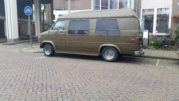 chevrolet chevy van g20 bouwjaar 1991 grijs kenteken