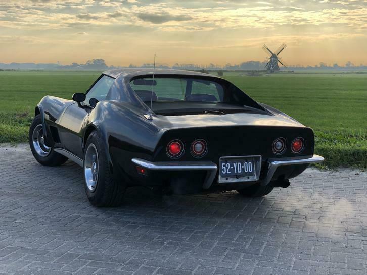 Chevrolet Corvette 1973 Zwart