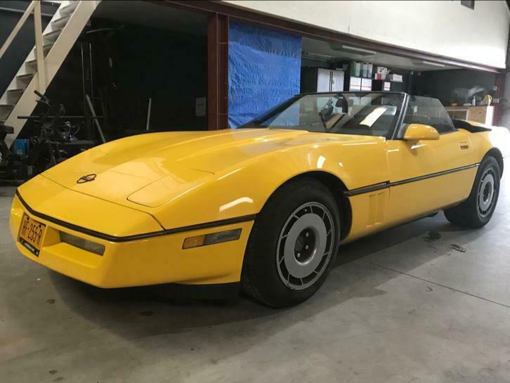 Chevrolet Corvette 1987 Geel