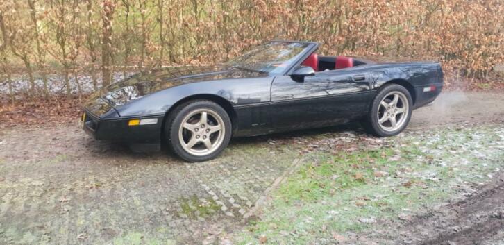 Chevrolet Corvette 5.7 Convertible AUT U9 1986 Zwart