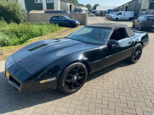 Chevrolet Corvette 5.7 Convertible AUT U9 1988 Zwart