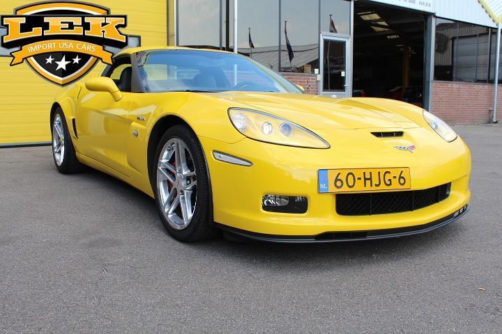 Chevrolet Corvette Coupe Z06 2007 Geel