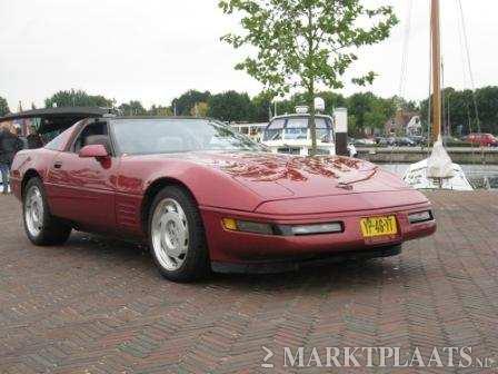 Chevrolet Corvette U9 1990 Rood targa ned auto