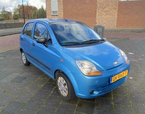 Chevrolet Daewoo Matiz 0.8 2007 Blauw (zuinig amp belasting)