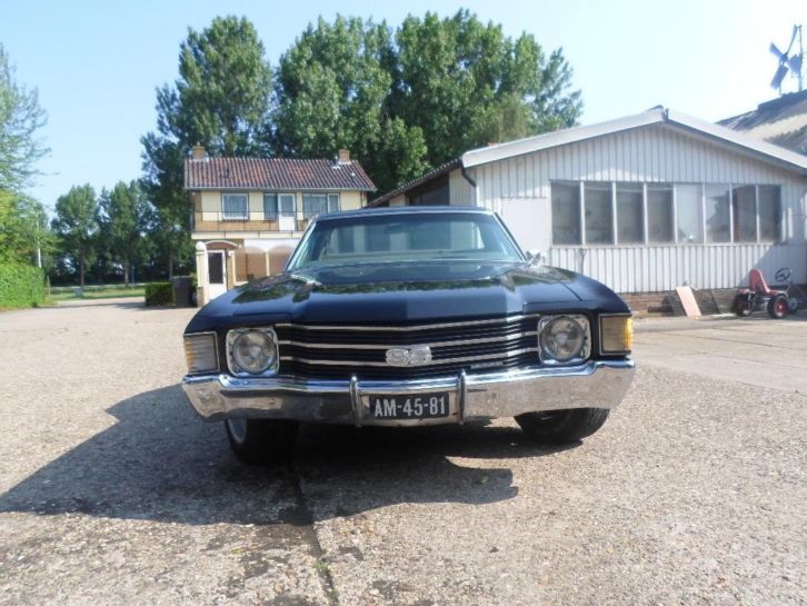 Chevrolet EL Camino SS 1972 Zwart