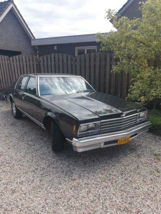 Chevrolet Impala 1978 Zwart OLTIMER 