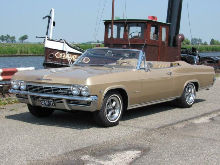 Chevrolet Impala cabriolet 1965 uniek in nieuwst.