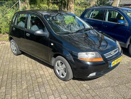 Chevrolet Kalos 1.2 5D 2005 Zwart 96804km nap airco