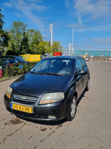 Chevrolet Kalos 1.2 5D 2007 Zwart