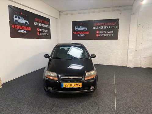 Chevrolet Kalos 1.4 16V 3D 2005 Zwart-Airco-Nap-Nw-Apk